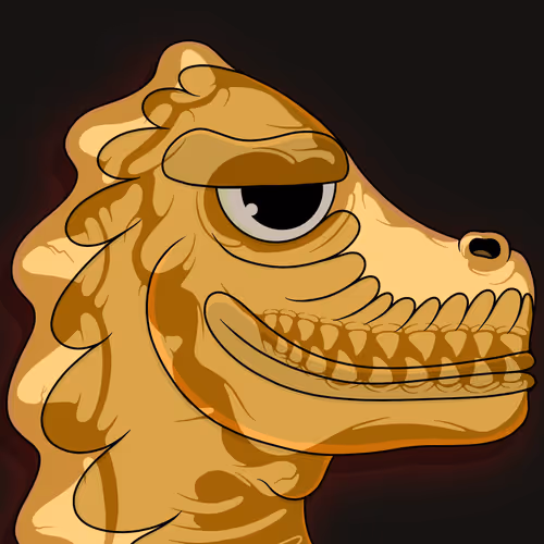 Jurassic Amber Skull