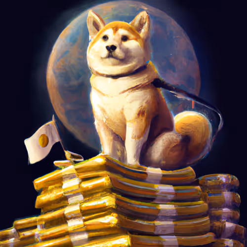 Shiba Goes to The Moon 1$