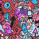 Crypto Social doodle - old