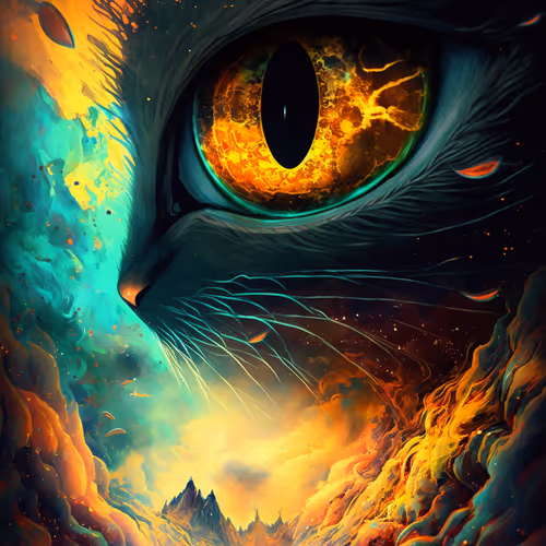 Psycatdelic Dreams by Imaginary Cat