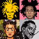 Pixel Portraits Fighter