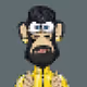 Pixel Ape Bored Halloween Yacht club Nakam