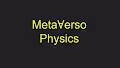 The physics of the metaverse