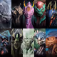 Character Portraits by Jia Hao - old