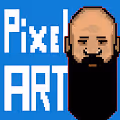 Bearded PIXEL ART