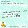 Senseless wealth - Shytoshi don't like Edition