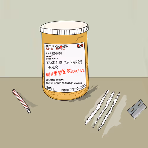 Cocaine is Artdictive