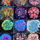 Cosmic flowers in galaxy