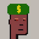 Cryptocurrency Punk head