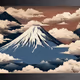 Mt.Fuji melting