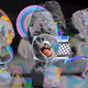 NFT digital distortion art album - old