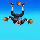 Dali's style Jordan 3D
