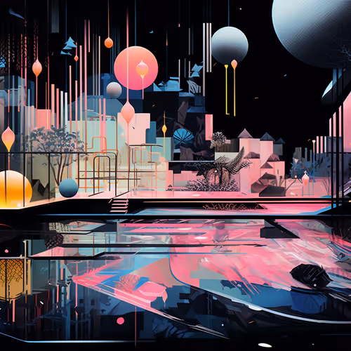 Planetary Nightscape