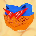 Block Head Cat