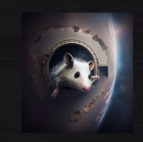 Opossums in Space