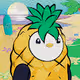 Pudgy Oleo Penguin - old