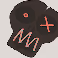 crazy skull skull