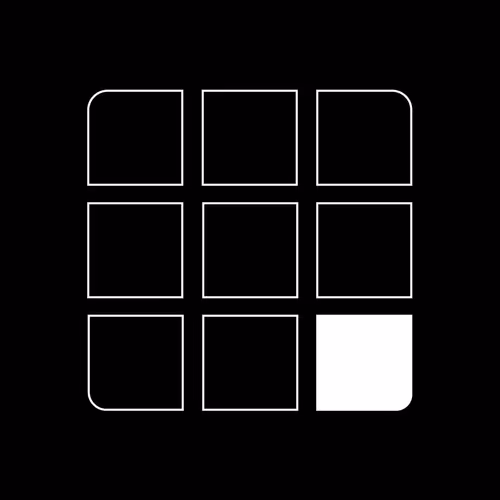 white square