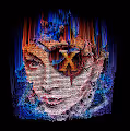 3D Pixels portraits of unique people.