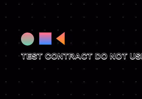 TEST CONTRACT DO NOT USE
