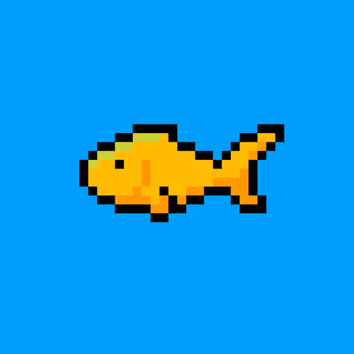 "Keep Swimming" Goldfish