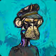 Drawn Bored Ape Yacht Club - old