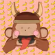 Monkey Banana Backgrounds V2