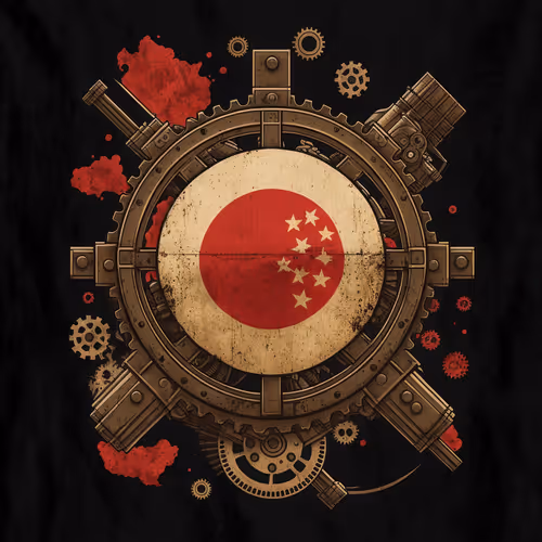 TIN NATIONAL FLAG