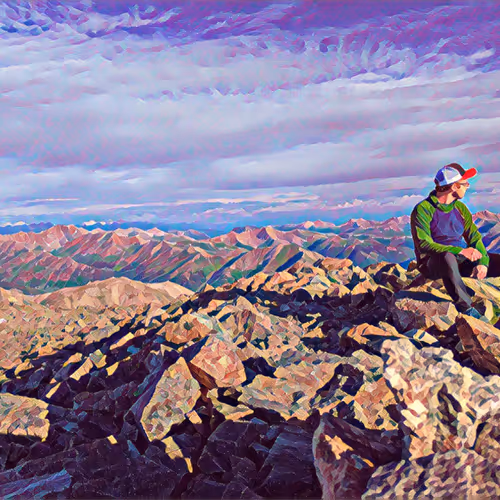 Illustrations of the American West - old