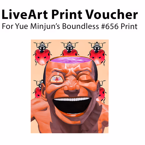 Yue Minjun - Kingdom of the Laughing Man: Boundless Print Series