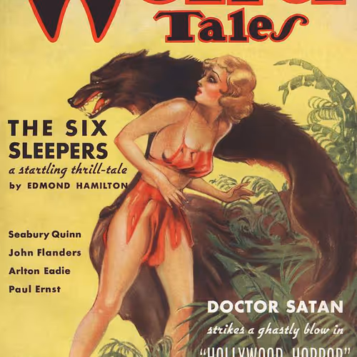Weird Tales Cover Art - old