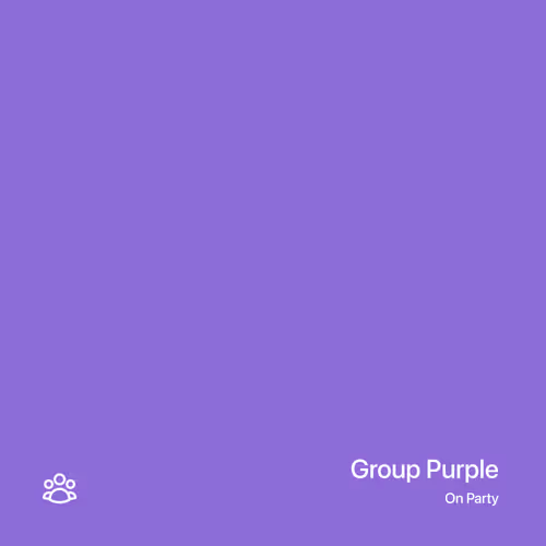 Group Purple on Party