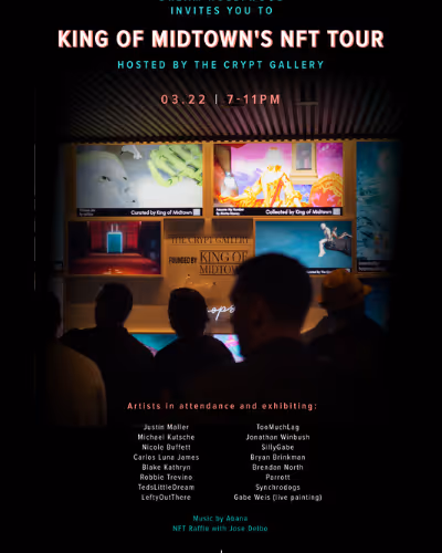 3.22.23 The Crypt Gallery Live Art Creation