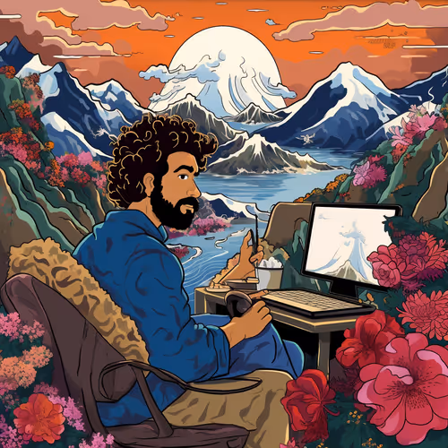 Prompting is art: TenK OG illustrations