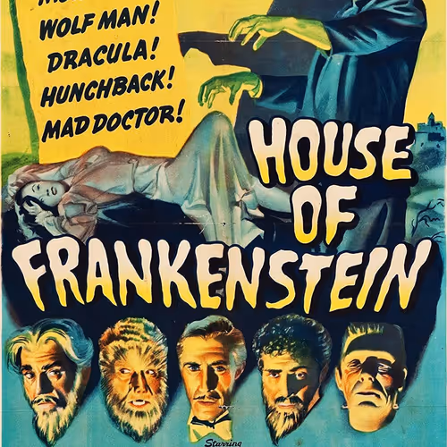 Classic Movie Monster Posters