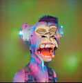 BORED APE 9812 MOHAWK TRIPPY