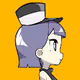 Profile Of Pretty Girl