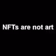 NFTs are not art