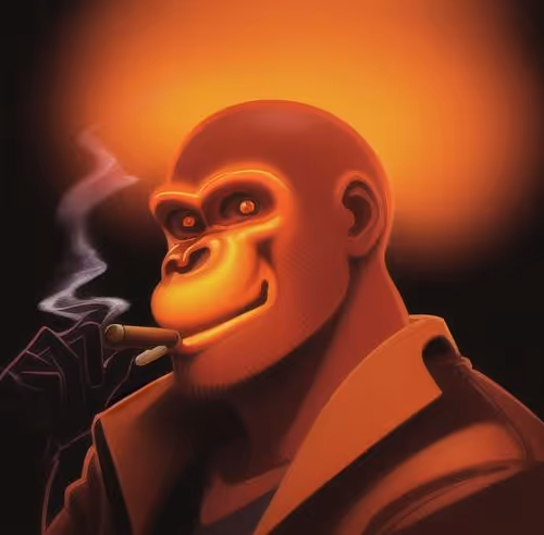 GEN 2 NEON APES BY BRUNO-AI