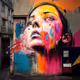 Synthetic Visions: A Fusion of AI and Street Art