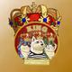 Embroidered crest DOGC KING By MD54