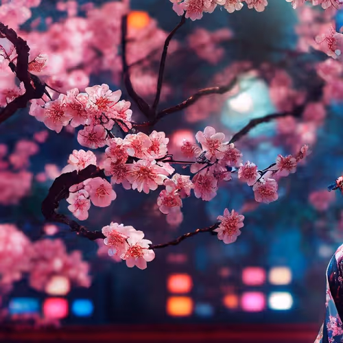 Japanese Sakura Garden