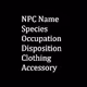 NPCs (for Adventures)