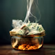 I smell money