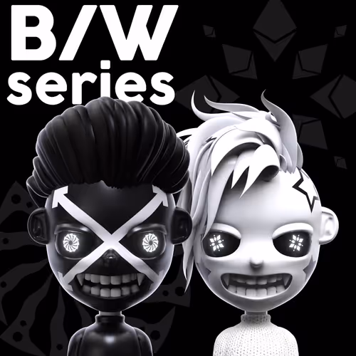 OLAI_BRO BLACK / WHITE