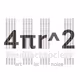 Feedbacksociety -  '4-pi-R-2'  (surface area of a sphere)