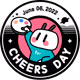 Cheers Up Badge