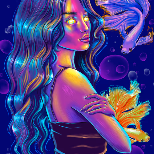 NEON FANTASTIC GIRLS