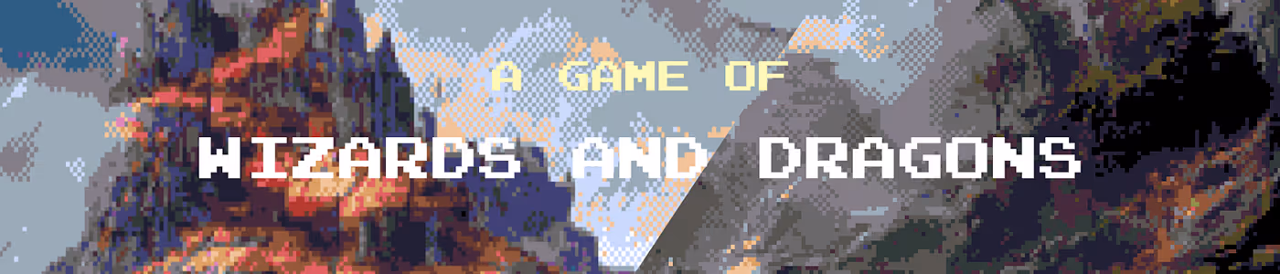 Wizards & Dragons Game (WnD) banner