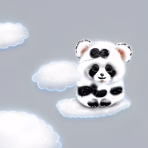 Kaleidoscope panda